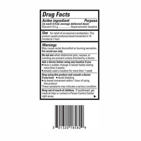 Fleet, Liquid Glycerin Suppositories, 7.5 Ml, Box Of 4 Fleet