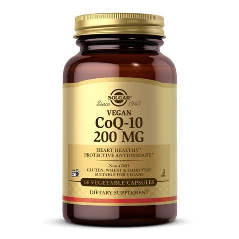 Solgar, Vegetarian CoQ-10, 200 Mg, 60 Veg Caps Solgar