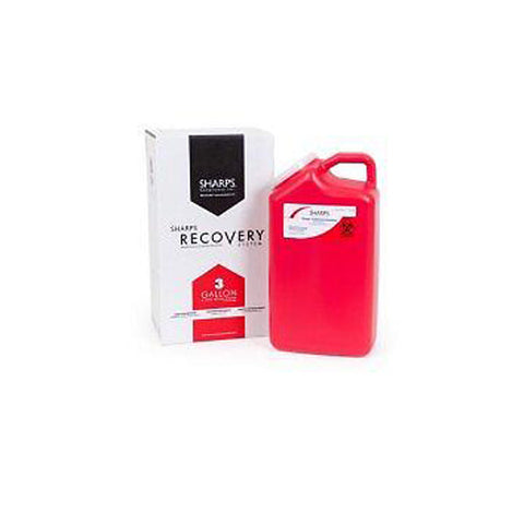 Sharps, Pro Tech Container, 3 Gallons Sharps