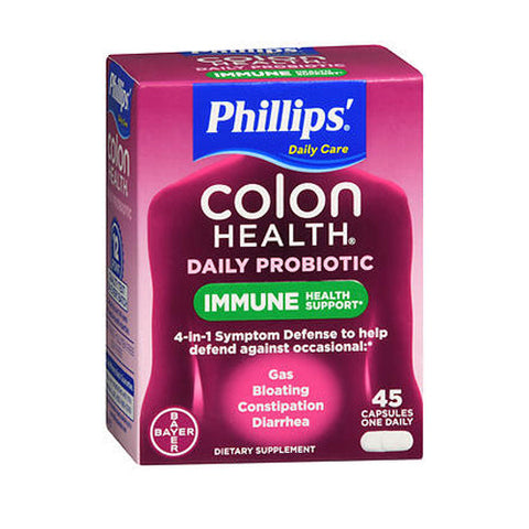 Bayer, Colon Health Daily Probiotic, 45 Caps Bayer