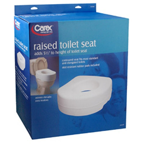 Carex, Raised Toilet Seat, 1 each Carex