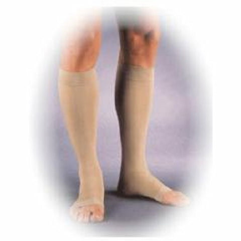 Relief Knee High Extra Firm Compression 30-40Mmhg Beige 1 Pair by Jobst