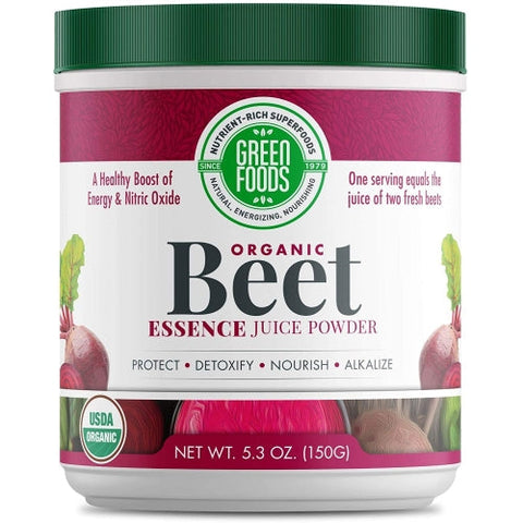 Green Foods Corporation, Organic Beet Essence Powder, 5.3 oz Green Foods Corporation