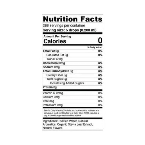 Sweetleaf Stevia, SweetLeaf Liquid Stevia, Coconut 2 oz Sweetleaf Stevia