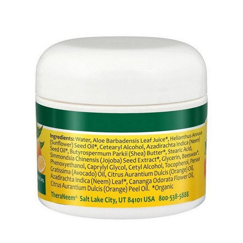TheraNeem Naturals, Naturals Neem Cream Original Vanilla, 2 Oz TheraNeem Naturals