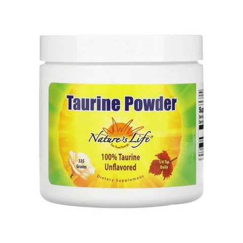 Nature's Life, Taurine Powder Unflavoured, 335 Grams Nature's Life