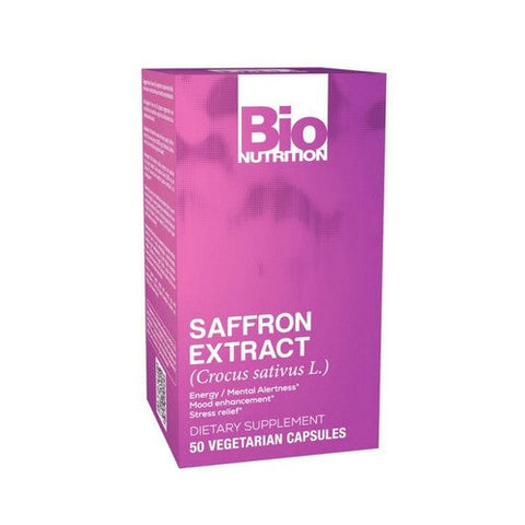 Bio Nutrition Inc, Saffron Extract, 88.5 Mg, 50 Veg Caps