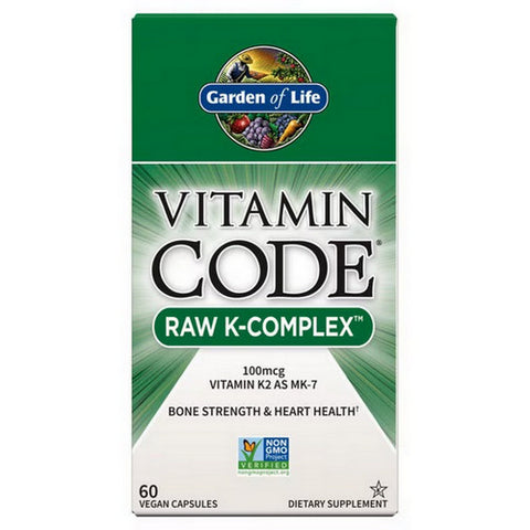Garden of Life, Vitamin code, Raw K-Complex 60 vcaps Garden of Life