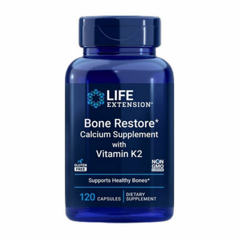 Life Extension, Bone Restore with Vitamin K2, 120 Caps Life Extension