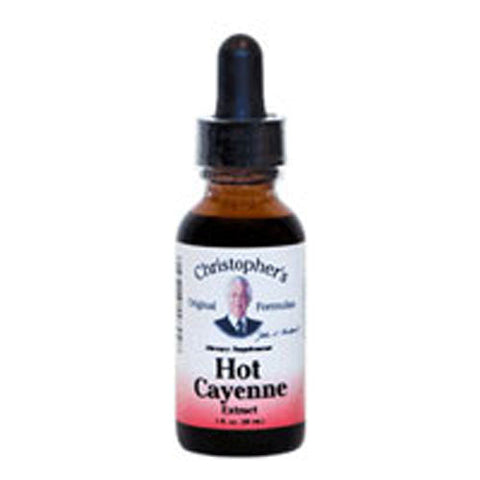 Dr. Christophers Formulas, Hot Cayenne Extract, 180000 HU, 1 oz Dr. Christophers Formulas
