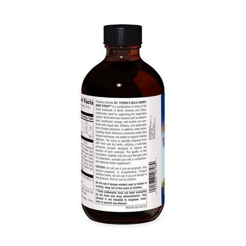Planetary Herbals, Old Indian Wild Cherry Bark Syrup, 16 Oz Planetary Herbals