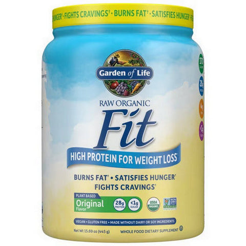 Garden of Life, Gol - Raw Fit Protein, 451 Grams Garden of Life