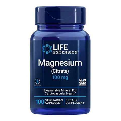 Life Extension, Magnesium Citrate, 160 mg, 100 Vcaps Life Extension