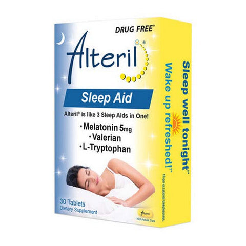 Alteril, All Natural Sleep Aid, 30 Tabs Alteril