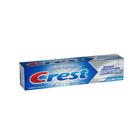 Crest, Tartar Protection Toothpaste Whitening Cool Mint, 8.2 Oz Crest