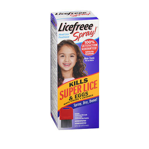 Licefreee!, LiceFreee Spray Head Lice Treatment, 6 Oz Licefreee!