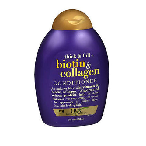 OGX, Thick And Full + Biotin & Collagen Volumizing Conditioner, 13 Oz OGX