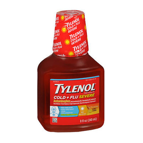 Tylenol, Liquid Warming Day Honey Lemon, 8 oz Tylenol
