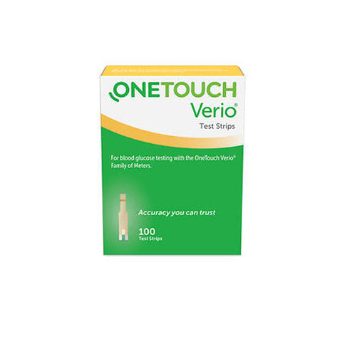 Onetouch, Verio Test Strips, 100 Each Onetouch