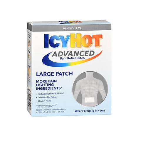 Icy Hot, Advanced Relief Pain Patch, 5 each Icy Hot