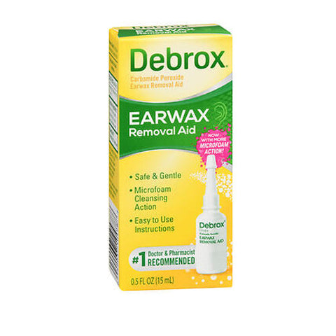 Med Tech Products, Debrox Earwax Removal Aid Drops, 0.5 Oz Debrox