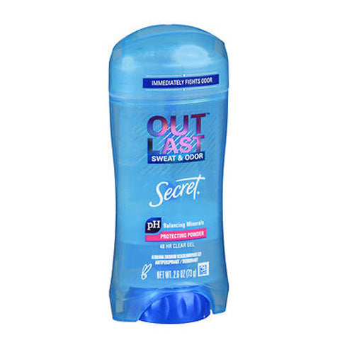 Secret, Clear Gel Outlast Antiperspirant/Deodorant Powder, 2.7 oz Secret