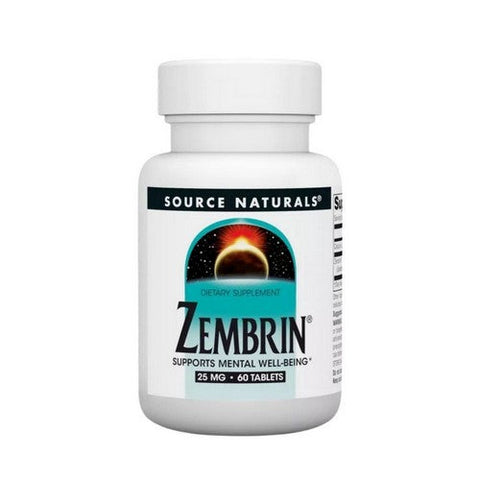 Source Naturals, Zembrin, 25mg, 60 Tabs Source Naturals