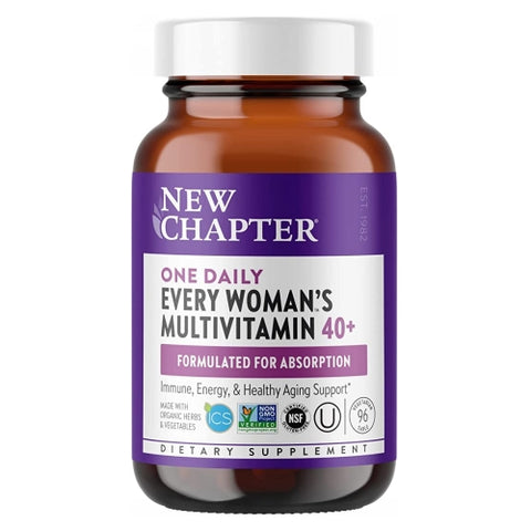 New Chapter, Every Women's One Daily 40 Plus Multi, 96 Tabs New Chapter