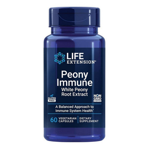 Life Extension, Peony Immune, 600 mg, 60 Vcaps Life Extension