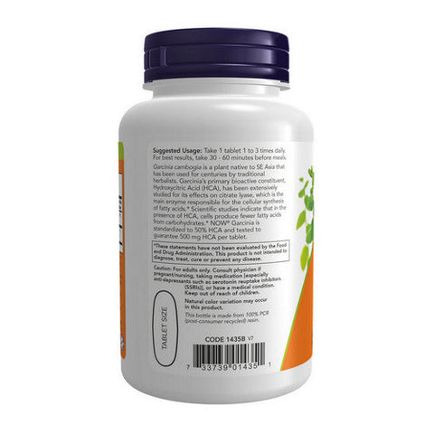 Now Foods, Garcinia, 1000 mg, 120 Tab Now Foods