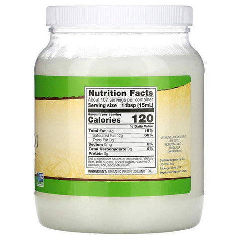 Now Foods, Organic Virgin Coconut Oil, 54 Oz Now Foods