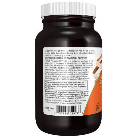 Now Foods, Probiotic-10, 2 Oz Now Foods