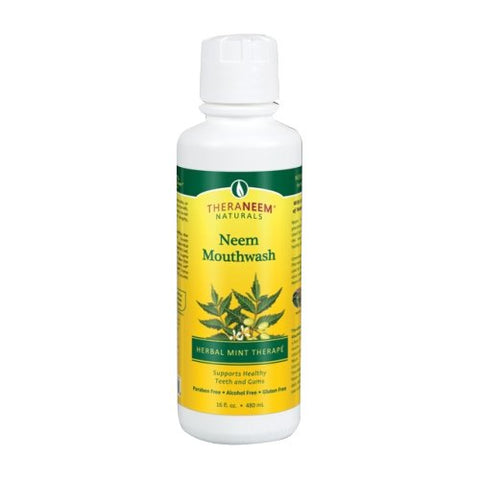TheraNeem Naturals, Neem Mouthwash, Mint 16 oz TheraNeem Naturals