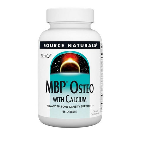 Source Naturals, MBP Osteo With Calcium, 45 Tabs Source Naturals
