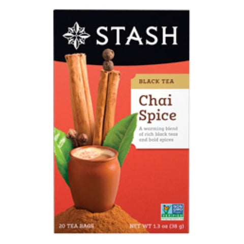 Stash Tea, Chai Spice Tea, 20 Bags Stash Tea