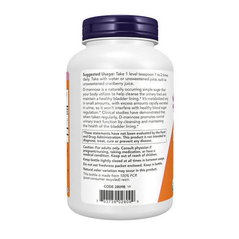 Now Foods, D-Mannose Powder, 6 oz Now Foods