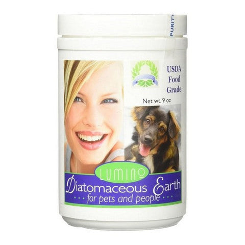 Lumino, Diatomaceous Wellness Earth For People And Pets, 9 Oz Lumino
