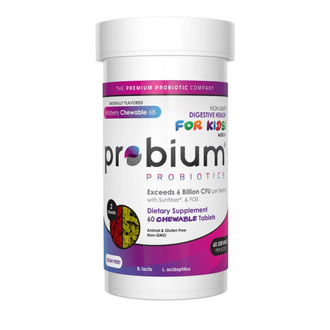 Probium, Probiotic Kids, Wild Berry 60 Chew Probium