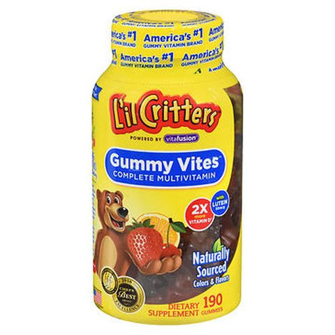 Lil Critters, L'il Critters Gummy Vites Multi-Vitamins, 190 Each Lil Critters