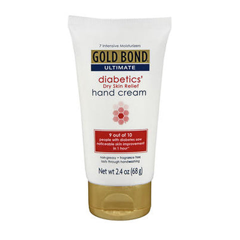 Gold Bond, Ultimate Diabetics' Dry Skin Relief Hand Cream, 2.4 Oz Gold Bond