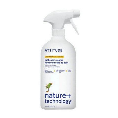 Attitude, Bathroom Cleaner, Citrus Zest, 27.1  Oz Attitude
