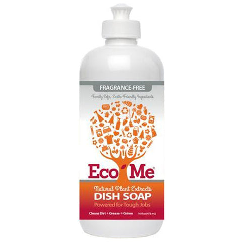 Eco-Me, Dish Soap, Fragrance free 16 Oz Eco-Me
