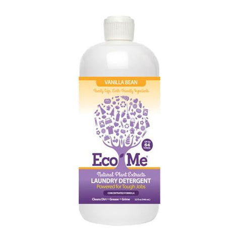 Eco-Me, Laundry Detergent, Vanilla Bean 32 Oz Eco-Me
