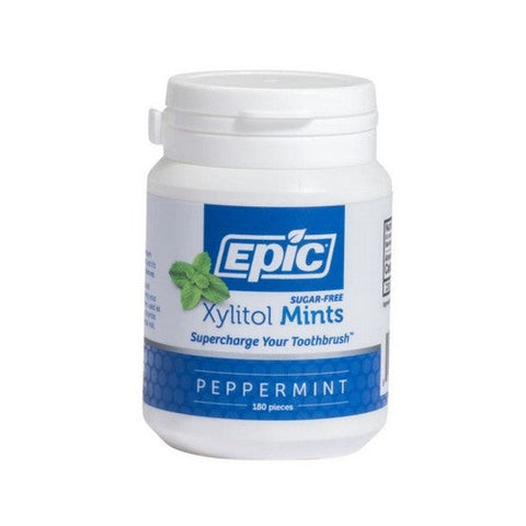 Epic Dental, Xylitol Mints Sugar-Free Cinnamon, 180 Count Epic Dental