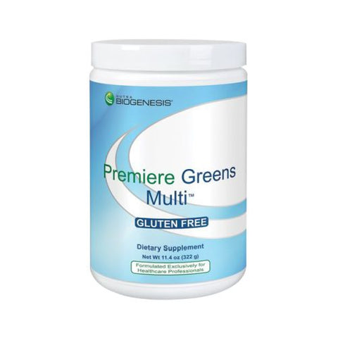 N-BioGenesis, Premiere Greens Multi, Vanilla Berry 392 Grams N-BioGenesis