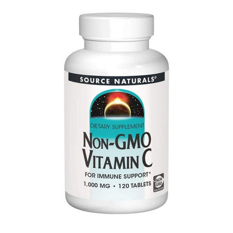 Source Naturals, Vitamin C  Non-GMO, 1000 mg, 120 Tabs Source Naturals