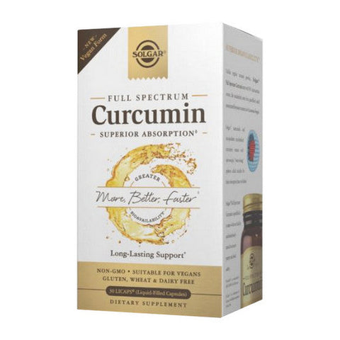 Solgar, Full Spectrum Curcumin, 30 Soft Gels Solgar
