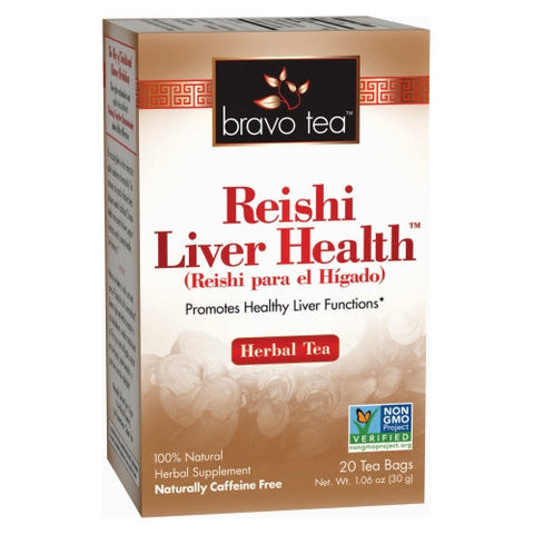 Bravo Tea & Herbs, Reishi Liver Health Tea, 20 Bags Bravo Tea & Herbs