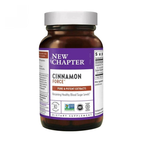 New Chapter, Cinnamon Force, 60 Veg Caps New Chapter