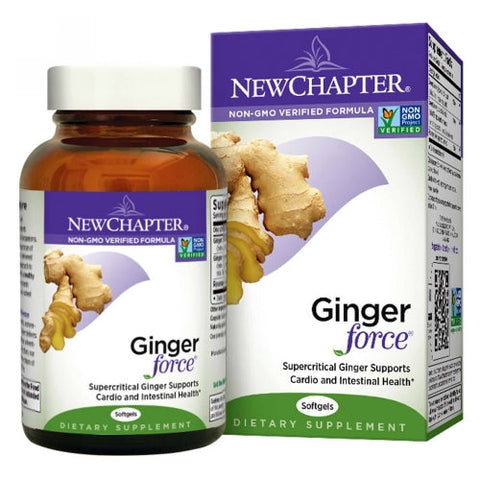 New Chapter, Ginger Force, 30 Liquid Veg Caps New Chapter